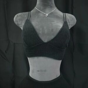 black sports bra from Pink